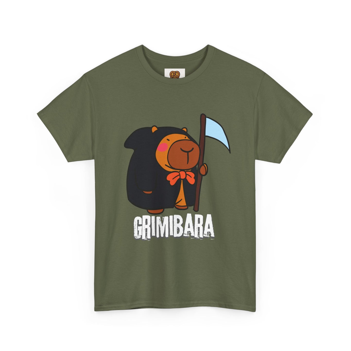 Grimibara Bear Tee — Cute Grim Reaper Bear Graphic T-Shirt