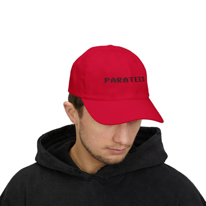 Paratees Dad Cap — Minimalist Embroidered Logo Baseball Hat