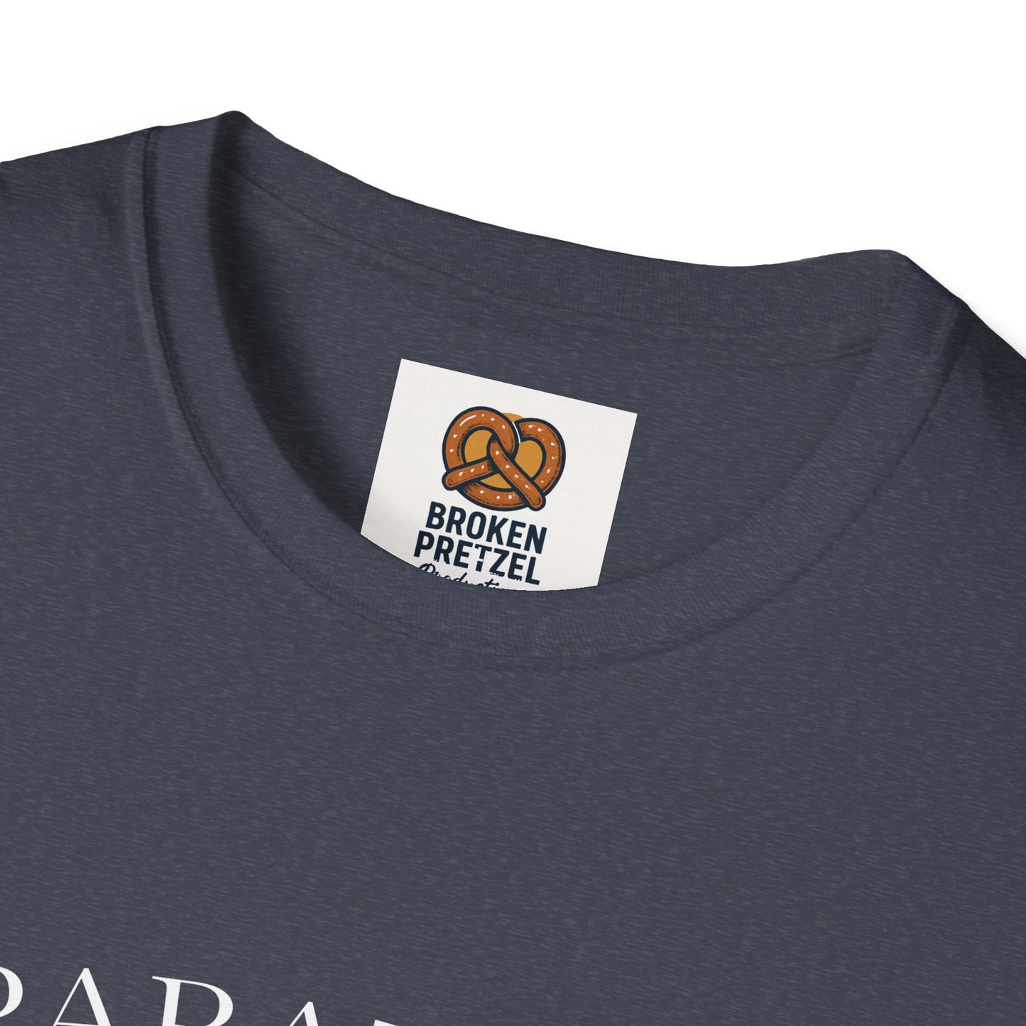 PARATEES Graphic T‑Shirt — Urban Night Photo Design with 'PARATEES' Text