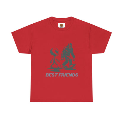 Best Friends Alien & Sasquatch T-Shirt