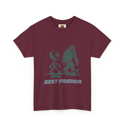 Best Friends Alien & Sasquatch T-Shirt