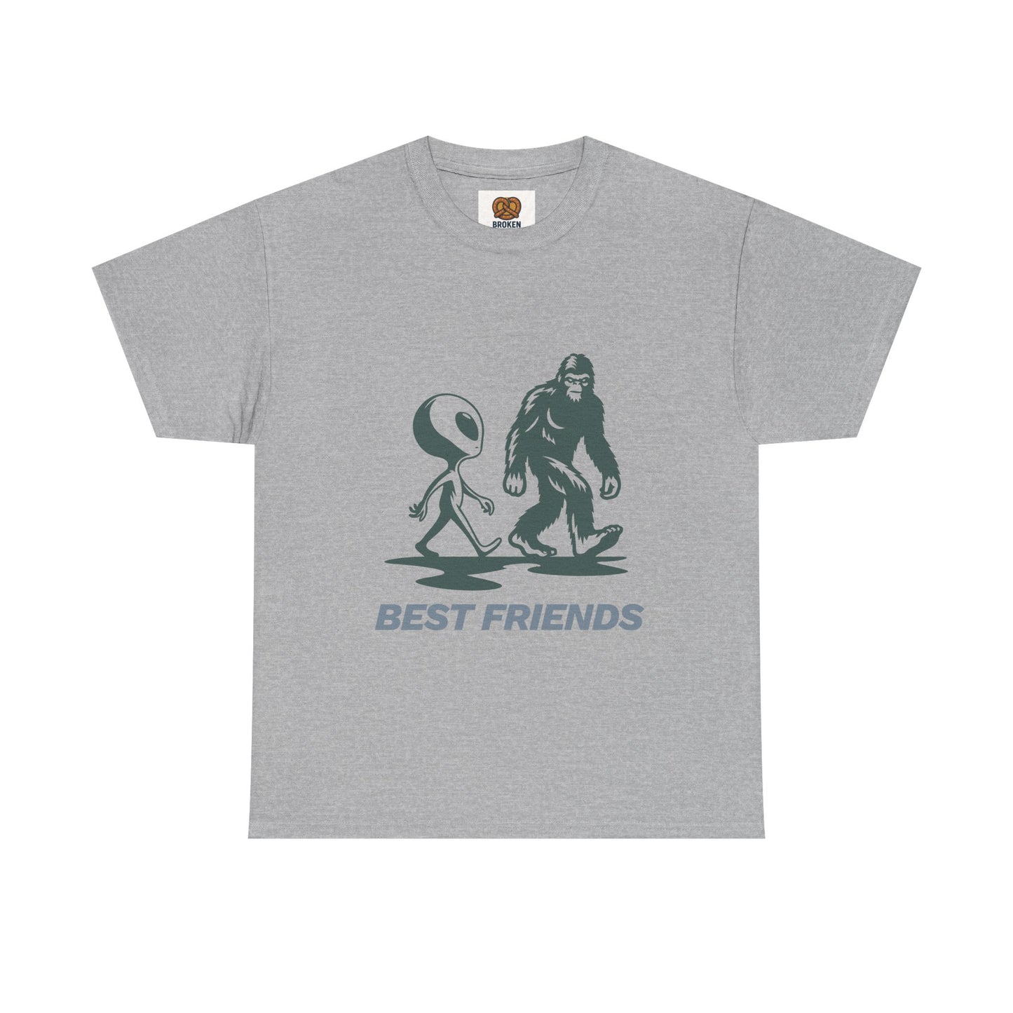 Best Friends Alien & Sasquatch T-Shirt