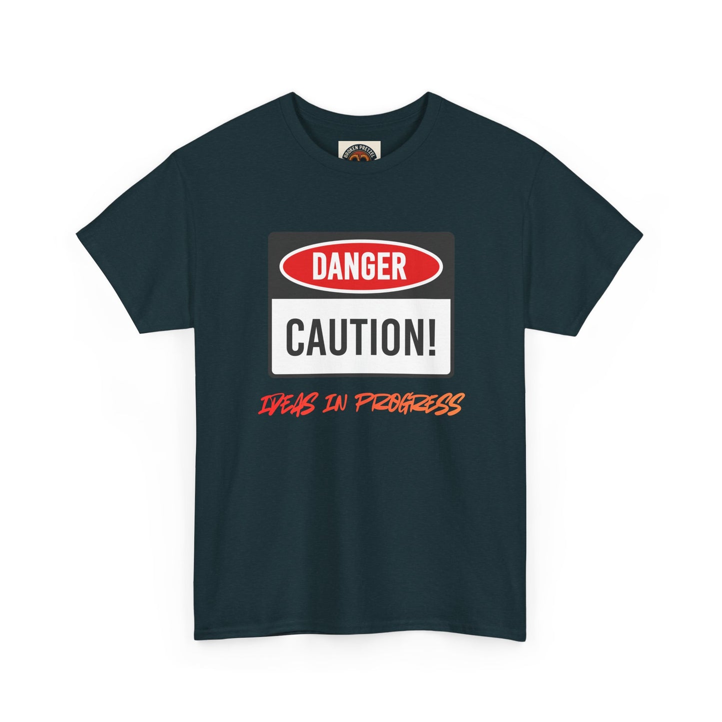 Caution! Danger 'Work In Progress' Graphic Tee