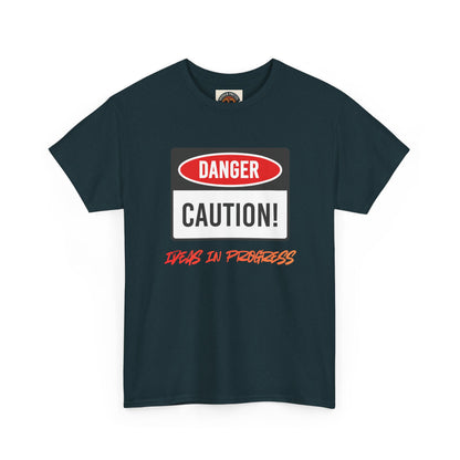 Caution! Danger 'Work In Progress' Graphic Tee